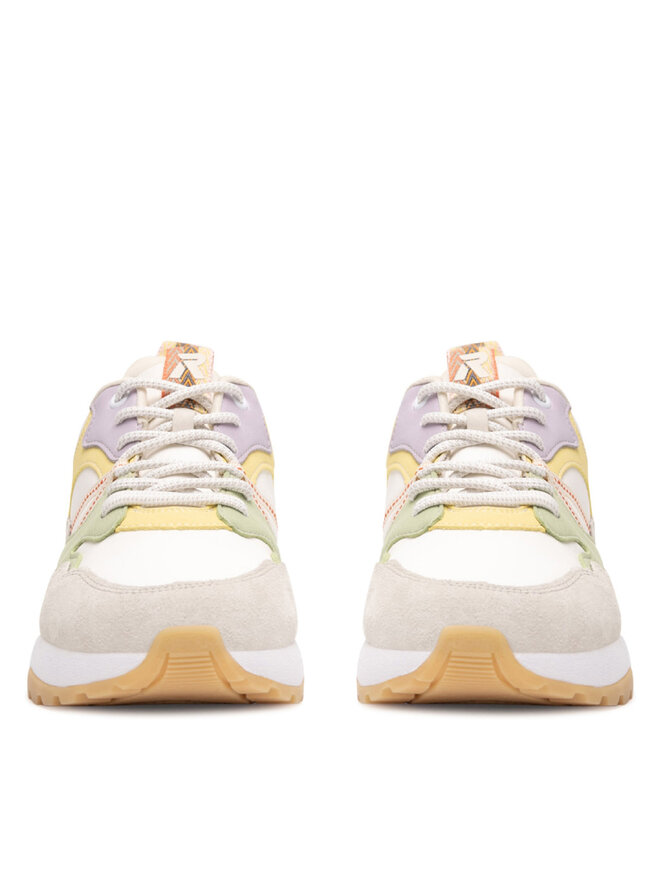 Rieker Revolution Lifestyle Sneakersy Rieker Revolution Lifestyle W2501-81 Beżowy