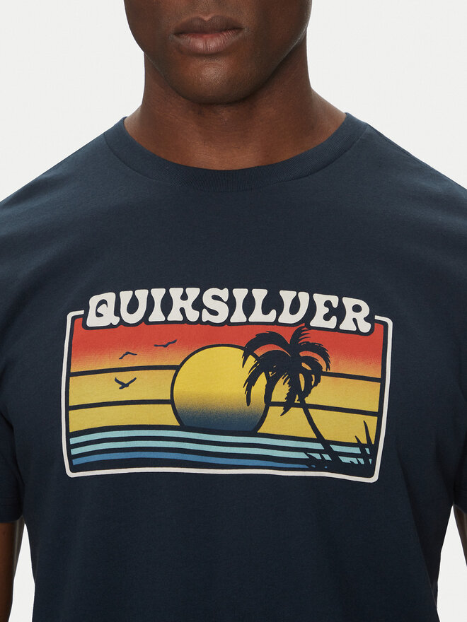 Quiksilver Quiksilver Marškinėliai EQYZT08065 Tamsiai mėlyna Regular Fit