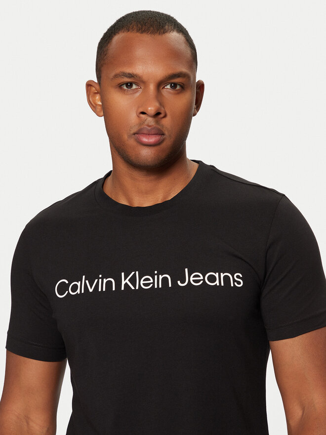 Calvin Klein Jeans Calvin Klein Jeans T-Shirt J30J322552 Schwarz Slim Fit