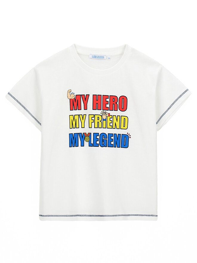 Original Marines Original Marines Футболка DFP2077CM Білий Regular Fit