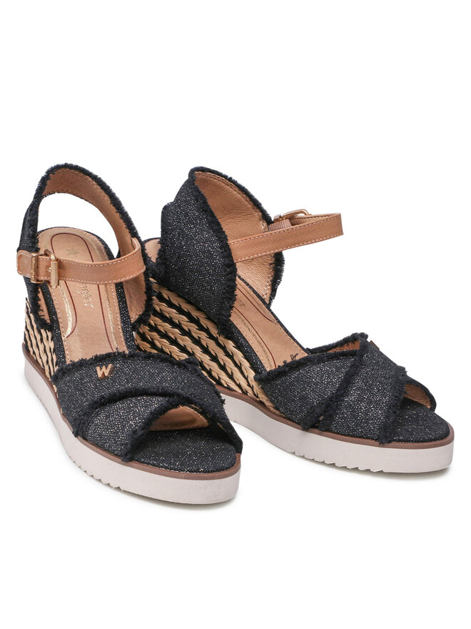 Wrangler Espadryle Wrangler Maiorca Cross WL21700A Czarny