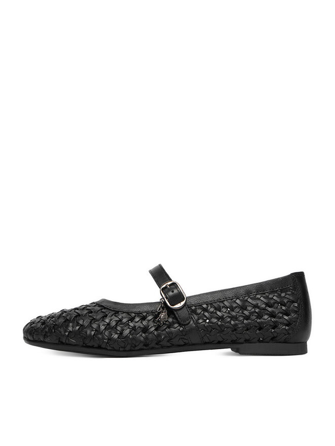 U.S. Polo Assn. Балетки U.S. Polo Assn. EO-LARISA001W/6L1 Чорний