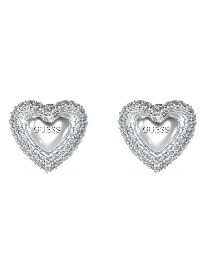Guess Kolczyki Guess JUBE05 020JW Srebrny