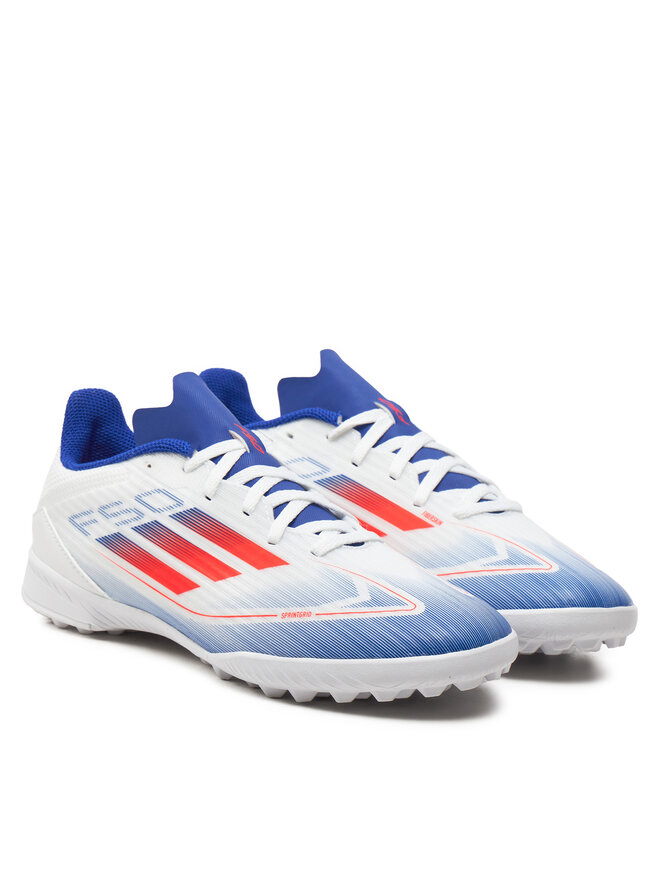 adidas Ghete pentru fotbal adidas F50 League TF IF1372 Alb