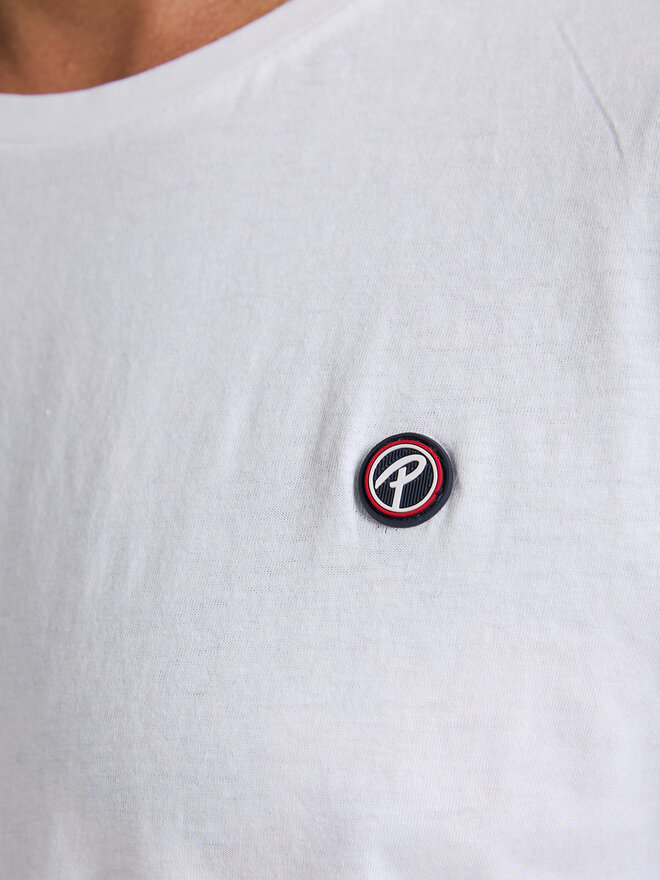 Petrol Industries Petrol Industries Camiseta M-ROS-TSR002 Blanco Regular Fit