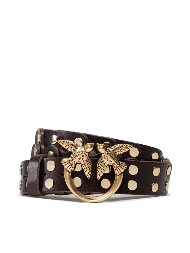 PINKO Cintura da donna Pinko Love Puzzle Belt H3 20222 PLT01 1H2146.A086 Marrone