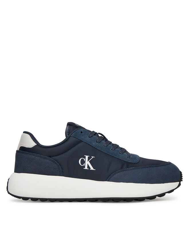 Calvin Klein Jeans Superge Calvin Klein Jeans Athleisure Runner Laceup Ny-Su YM0YM01370 Mornarsko modra