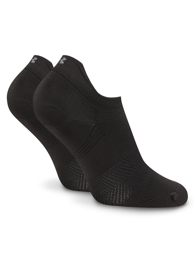 Under Armour 3 pares de calcetines cortos unisex Under Armour UA ArmourDry® Run 1386237 Negro