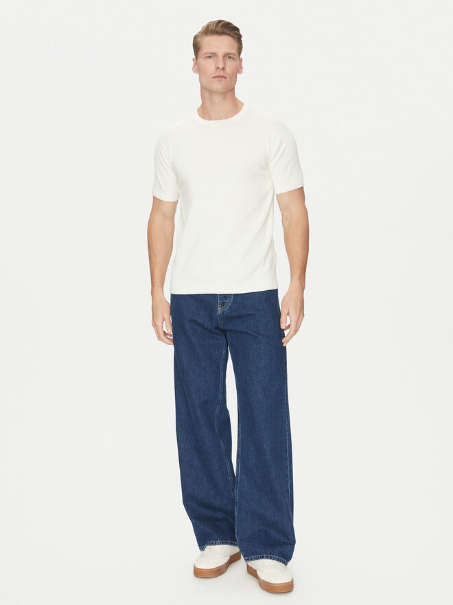 Calvin Klein Calvin Klein Camiseta K10K114485 Écru Regular Fit