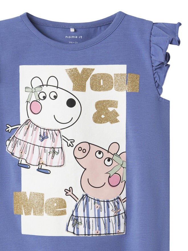 NAME IT NAME IT Felső Peppa 13242959 Kék Regular Fit