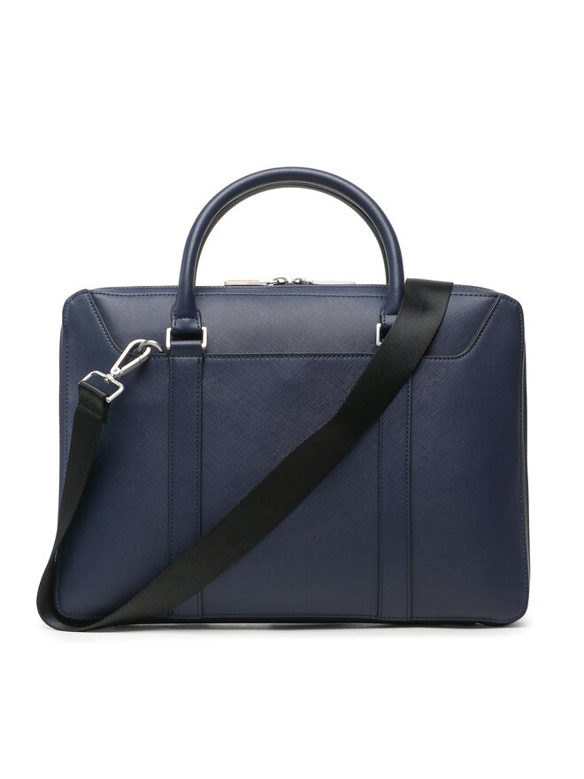 Sac ordinateur Guess Certosa Saffiano Smart HMECSA P3138 Bleu marine chaussures