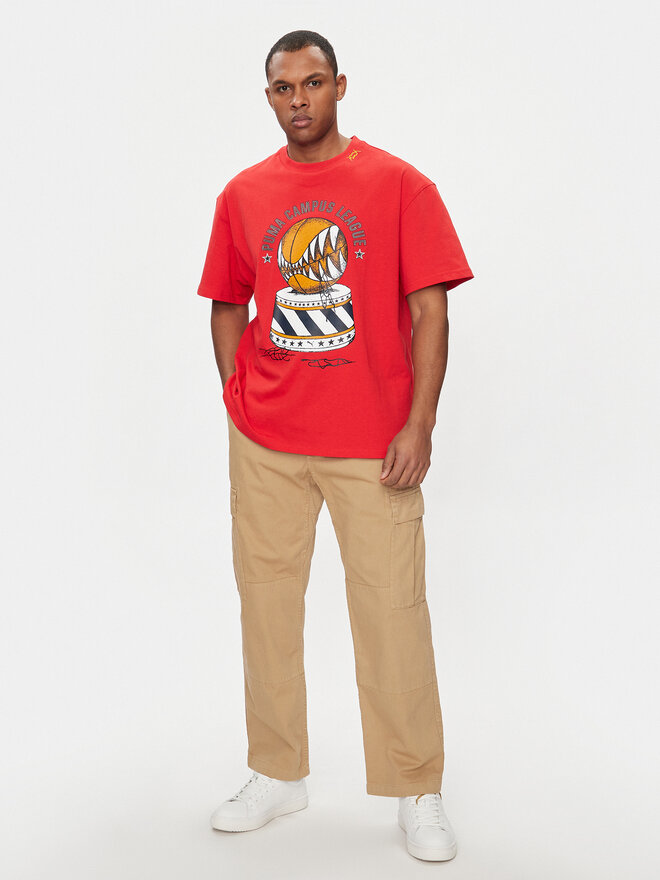 Puma Puma Majica Showtime 624740 Rdeča Regular Fit