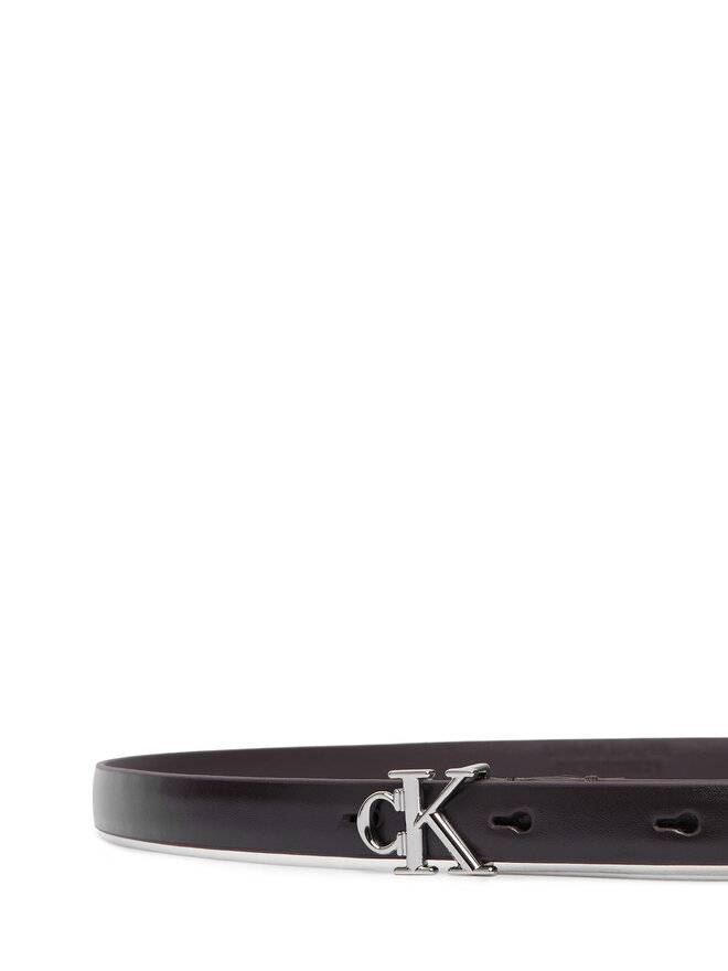 Calvin Klein Gürtel Calvin Klein Round Ck Buckle Smooth 15Mm LV04F7085G Schwarz