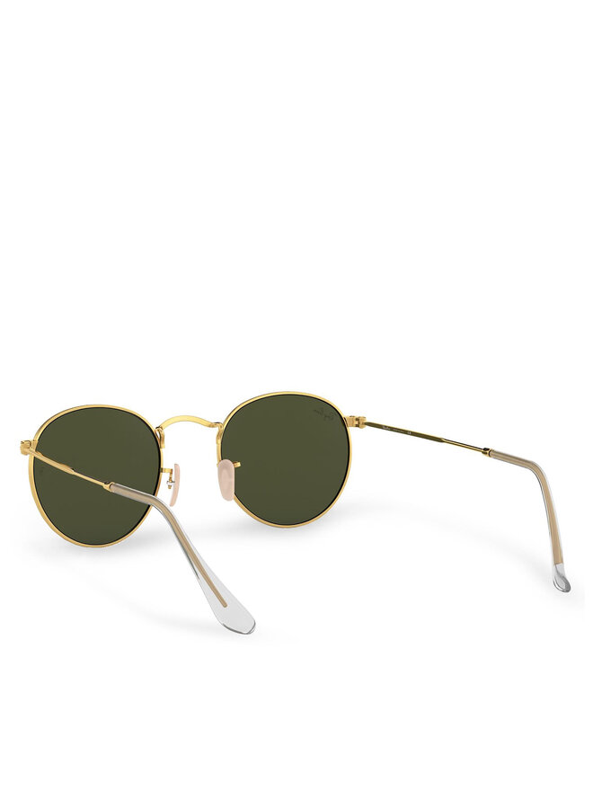 Ray-Ban Okulary przeciwsłoneczne Ray-Ban Round Metal 0RB3447 001 Złoty