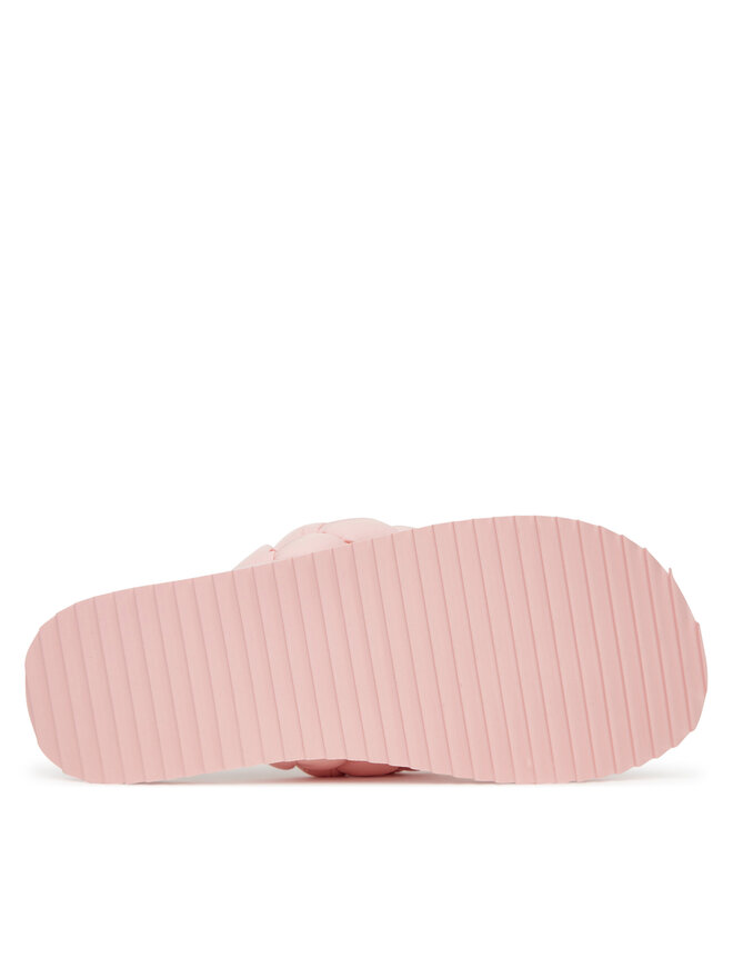 Tommy Jeans Джапанки Tommy Jeans Braided Thong Beach Sandal EN0EN02877 Розов