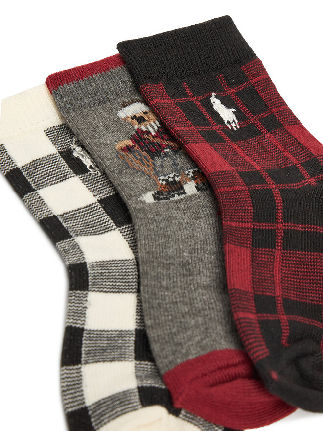 Polo Ralph Lauren Duge čarape Polo Ralph Lauren 441P03158001 Šarena