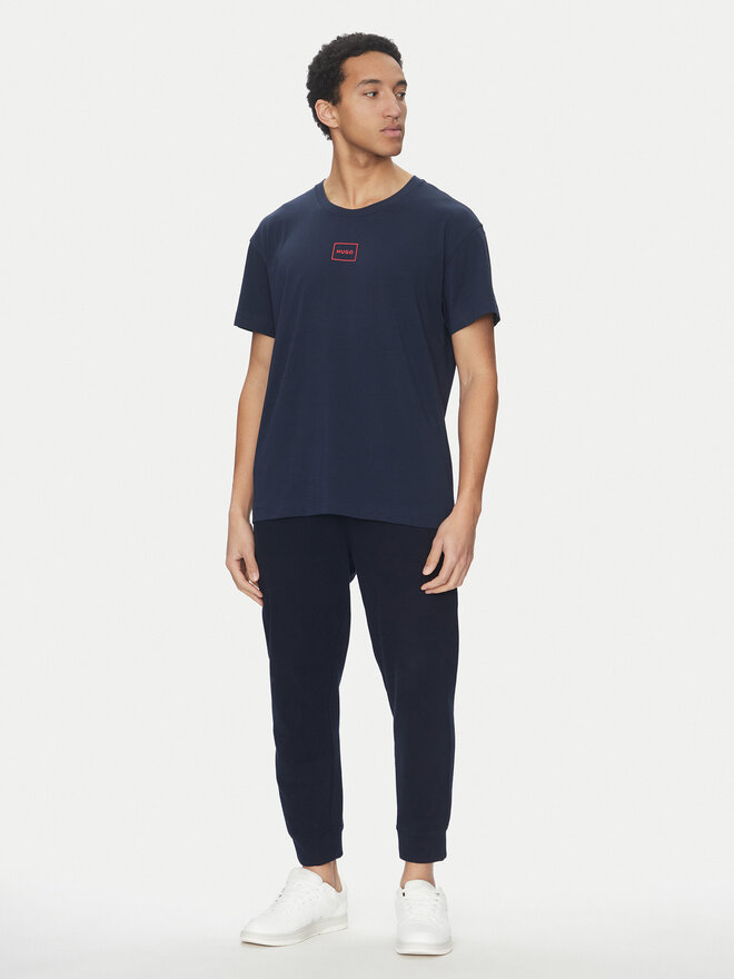HUGO HUGO Camiseta Laze 50525236 Azul marino Regular Fit