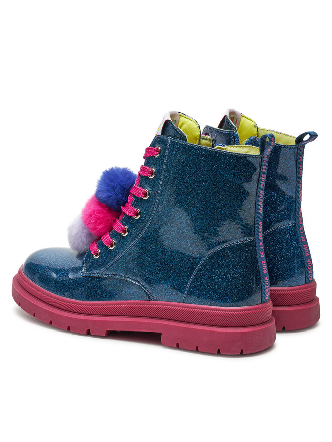 Agatha Ruiz de la Prada Schnürstiefeletten Agatha Ruiz de la Prada 241961-A D Blau