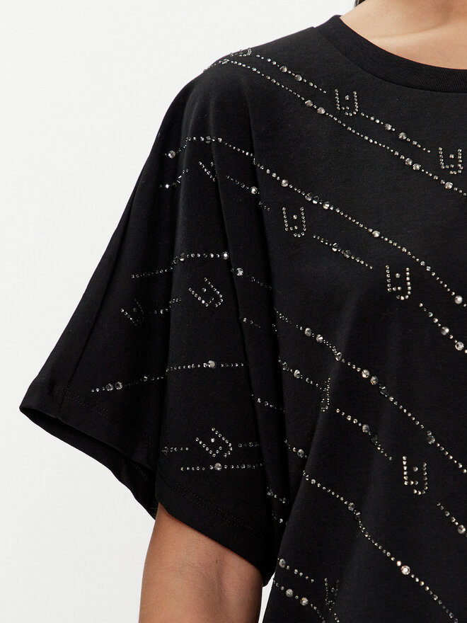 Liu Jo Liu Jo Camiseta TA4174 JS003 Negro Regular Fit