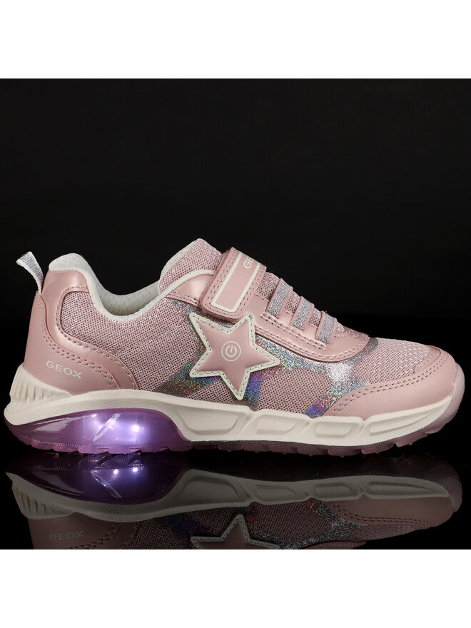 Sneakers Geox J Spaziale G.A J25DAA 014AJ C8172 D Rose chaussures