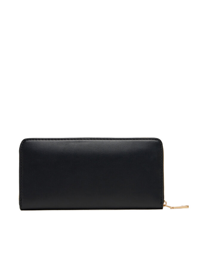 Calvin Klein Velká dámská peněženka Calvin Klein Bold Ck Long Zip Around LV04F1077G Černá