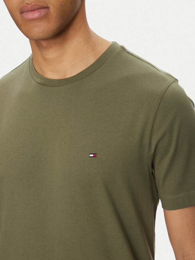 Tommy Hilfiger Tommy Hilfiger Футболка Ess Seasonal MW0MW39995 Зелений Regular Fit