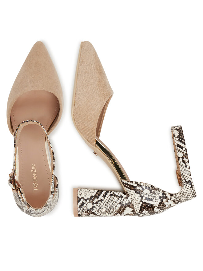DeeZee Tacones DeeZee FERRI1 Beis