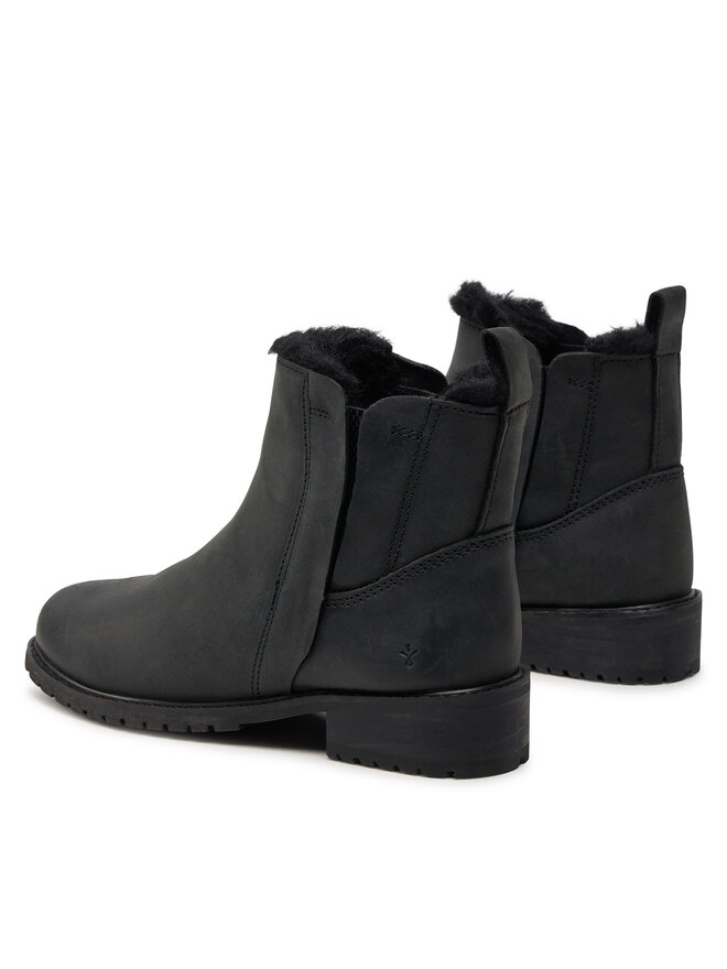 EMU Australia Sztyblety EMU Australia Pioneer Leather W11692 Czarny