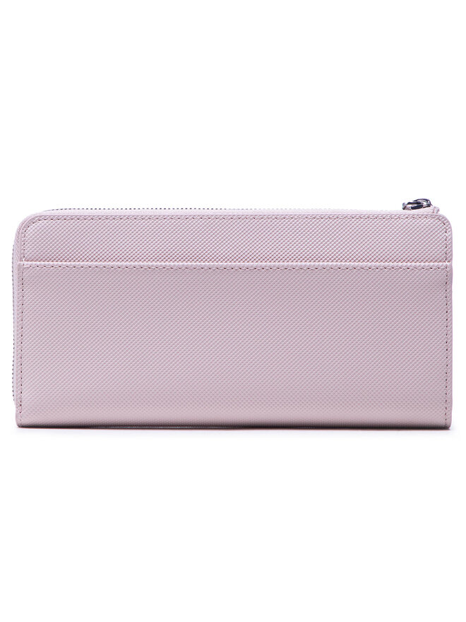 Lacoste Гаманець Lacoste Slim Zip Wallet NF2780DC Рожевий