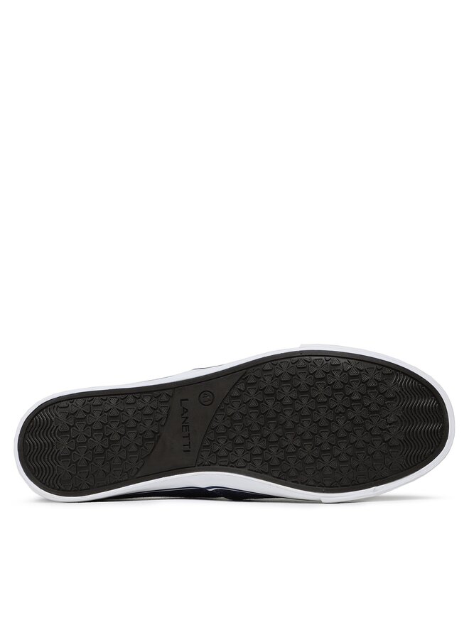 Lanetti Sneakers aus Stoff Lanetti MS20347-05 Dunkelblau