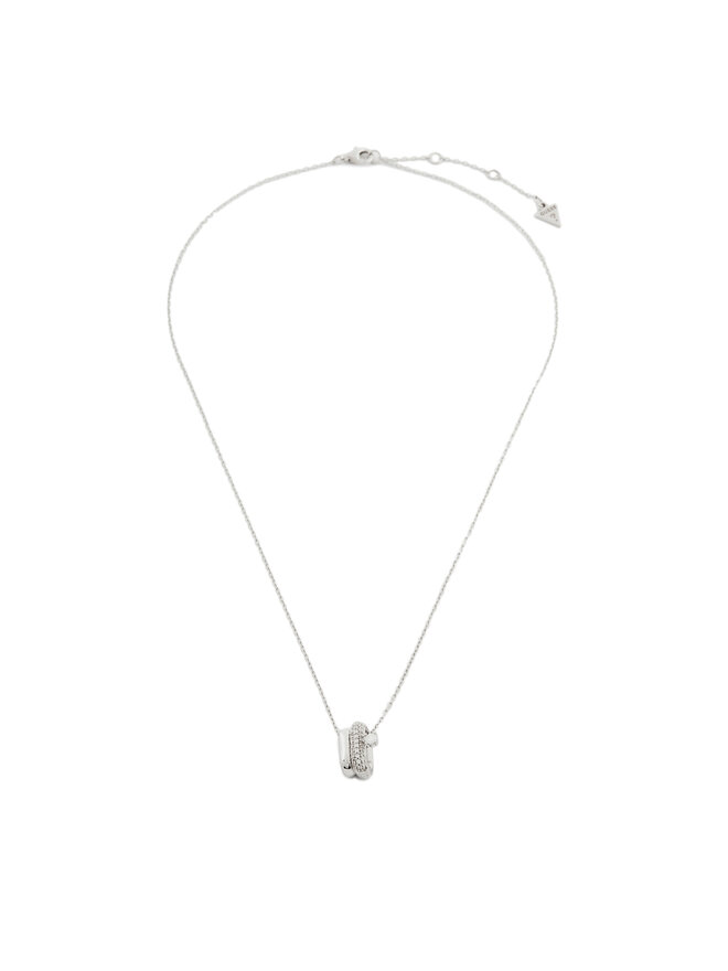 Guess Naszyjnik Guess JSBN04 508JW Srebrny