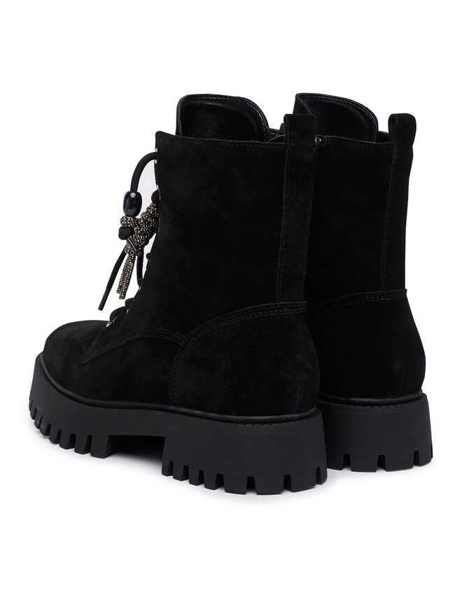 Guess Schnürstiefeletten Guess FLFFIZ SUE10 Schwarz