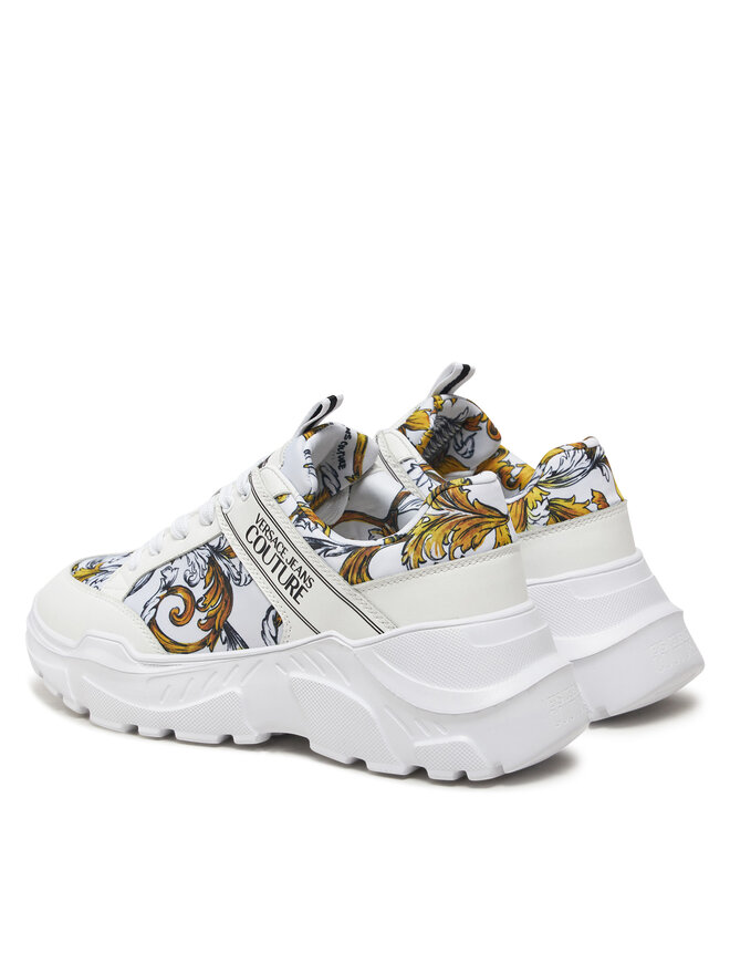 Versace Jeans Couture Снікерcи Versace Jeans Couture 78YA3SC2 Білий
