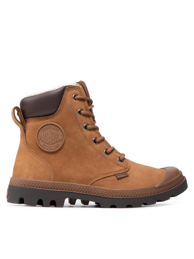 Palladium Schnürstiefeletten Palladium Pampa Sport Cuff Wps 72992-697-M Braun