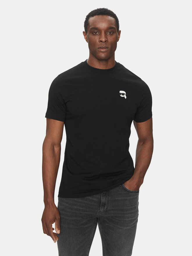 KARL LAGERFELD KARL LAGERFELD Camiseta 755710 500224 Negro Regular Fit