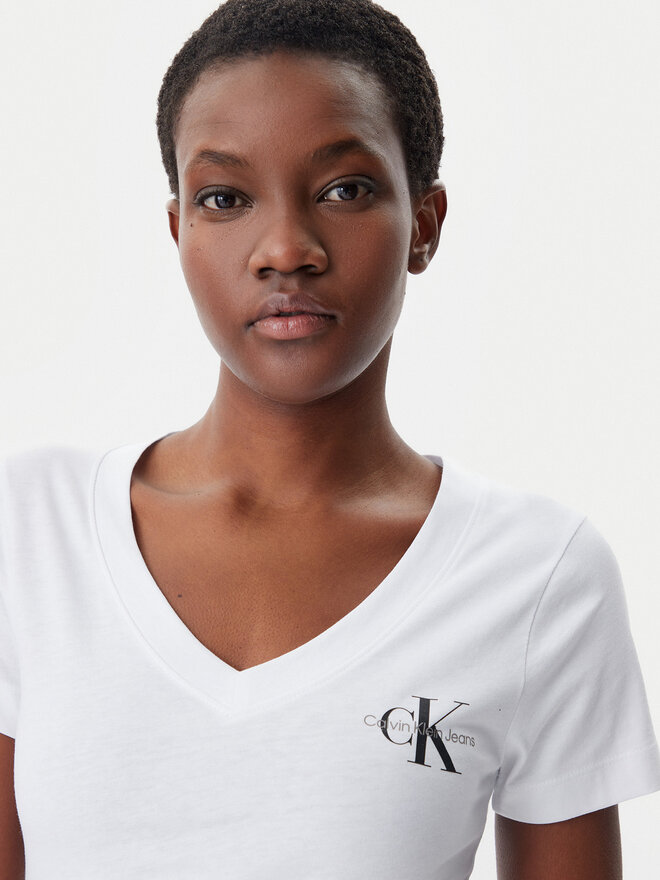 Calvin Klein Jeans Calvin Klein Jeans Σετ 2 T-Shirts J20J223447 Λευκό Regular Fit