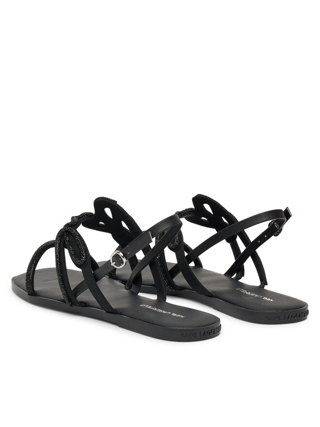 KARL LAGERFELD Sandale KARL LAGERFELD Olympia KL87425 Negru