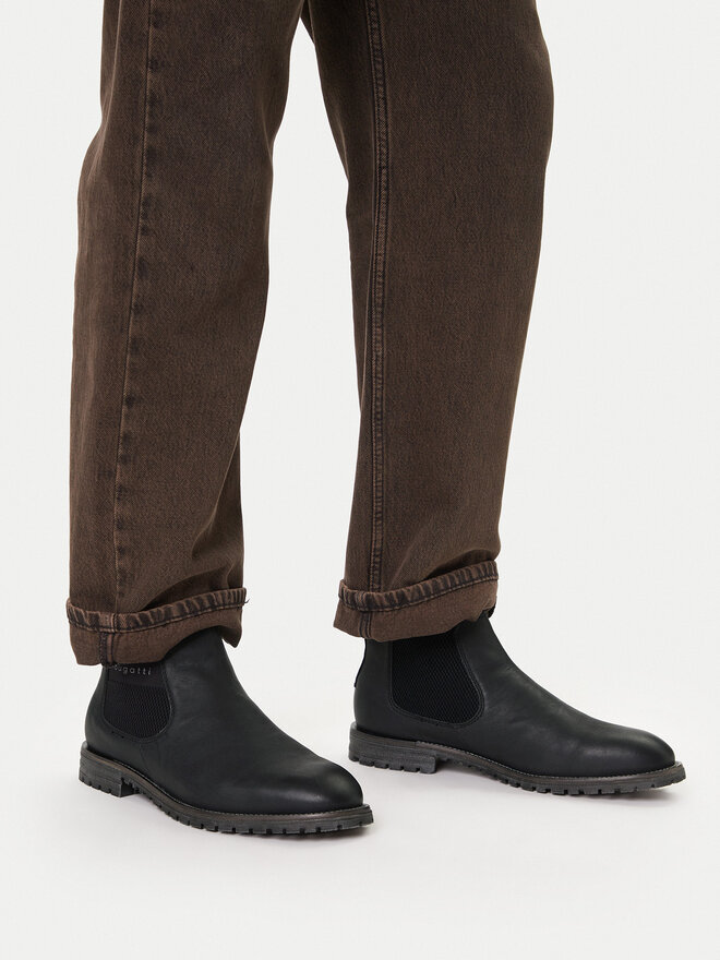 Bugatti Klassische Stiefeletten Bugatti 311-AOB31-3200 Schwarz