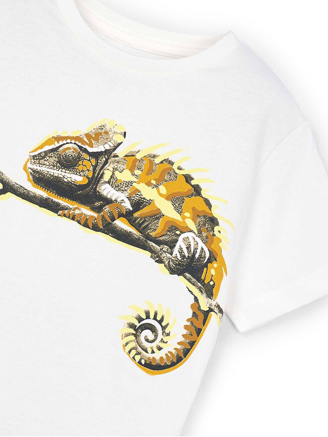 Mayoral Mayoral T-Shirt 3045 Λευκό Regular Fit