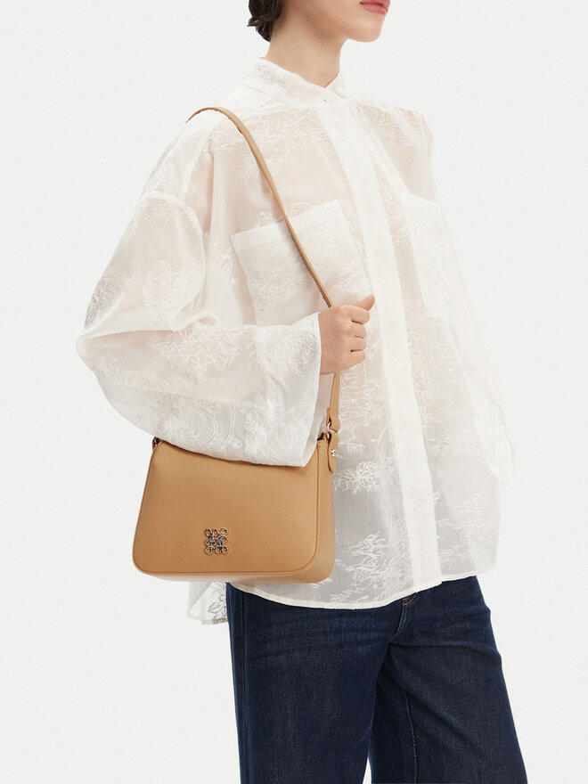 Bandolera Jet Set Mediana Con Logotipo En MARRÓN - Promoción | Michael Kors [ES