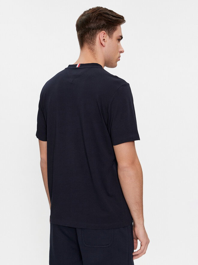 Tommy Hilfiger Tommy Hilfiger Majica Monotype MW0MW33688 Mornarsko modra Regular Fit