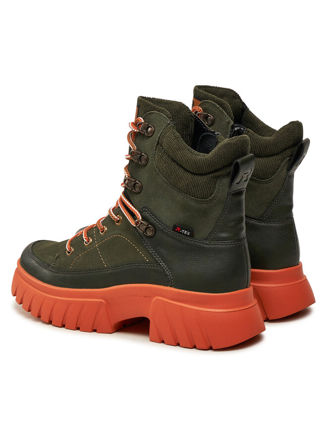Rieker Revolution Lifestyle Schnürschuhe Rieker Revolution Lifestyle W1871-54 Grün