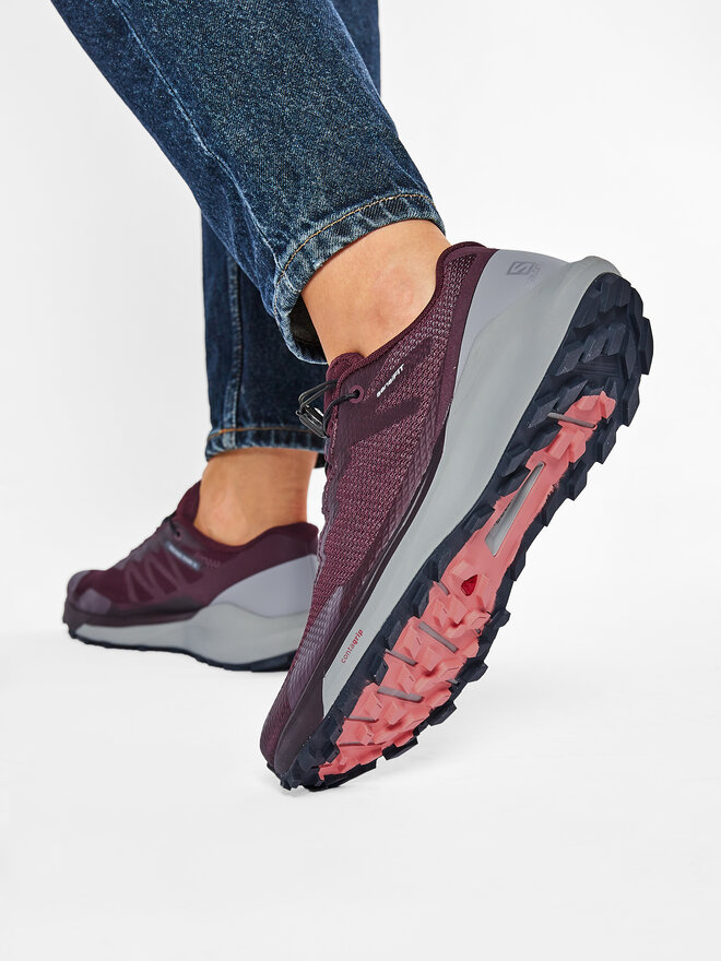 Salomon Buty do biegania Salomon Sense Ride 3 W 411193 20 V0 Bordowy