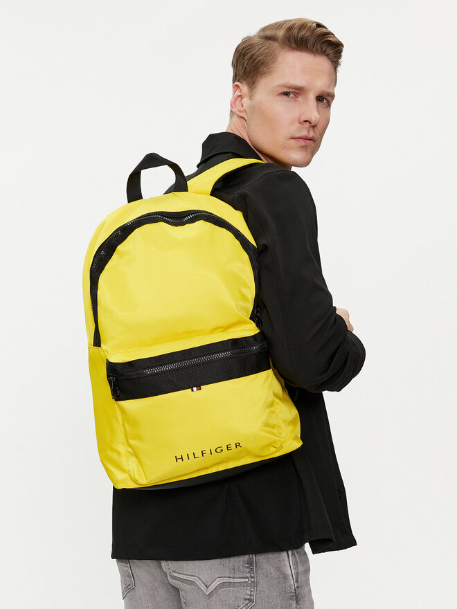Mochila tommy hilfiger amarilla 2025