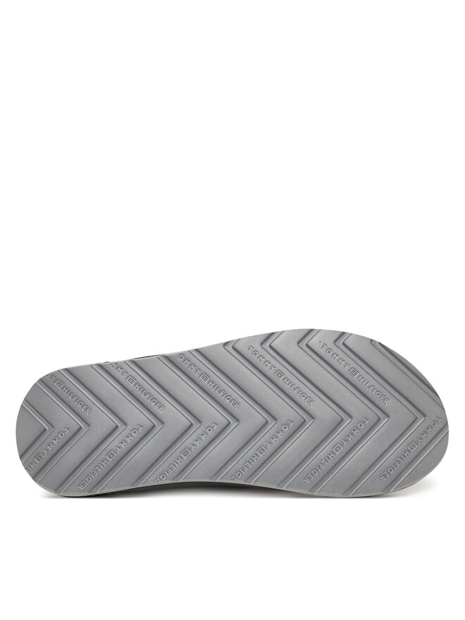 Tommy Hilfiger Japonki Tommy Hilfiger Molded Hilfiger Beach Sandal FM0FM05361 Czarny
