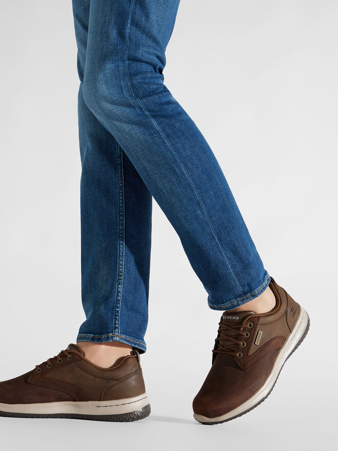 Skechers Cipele Skechers Antigo 65693/CDB Smeđa