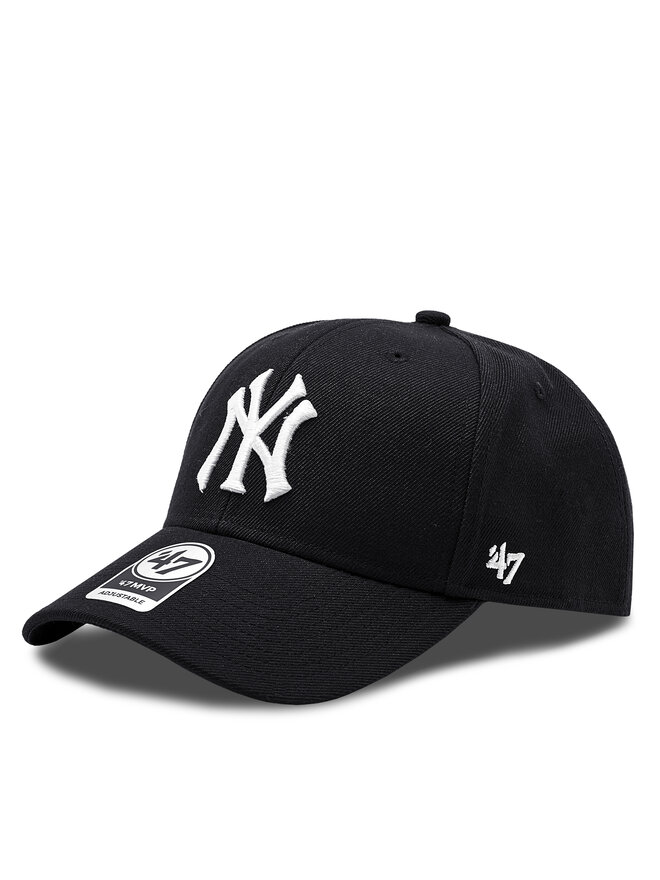 47 Brand Czapka z daszkiem 47 Brand Mlb NY Yankeess BMVPSP17WBPBKW Czarny