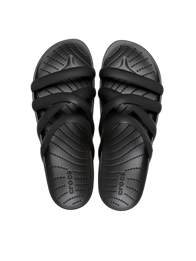 Crocs Шльопанці Crocs Splash Strappy Sandal 208217 Чорний