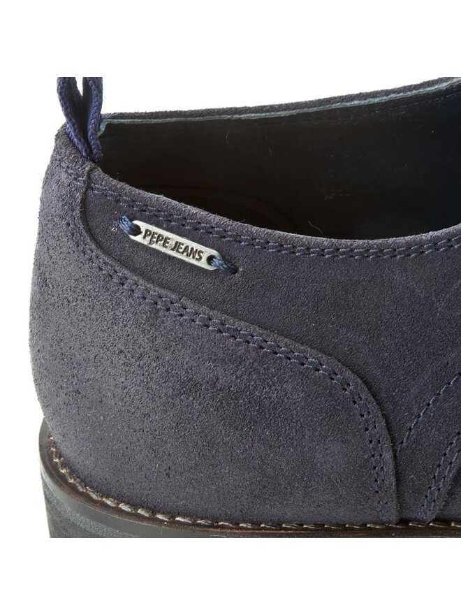Pepe Jeans Туфлі Pepe Jeans Hackney Rustic PMS10167 Cиній