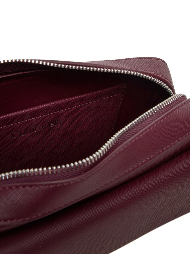 Calvin Klein Handtasche Calvin Klein Linear K60K612564 Dunkelrot